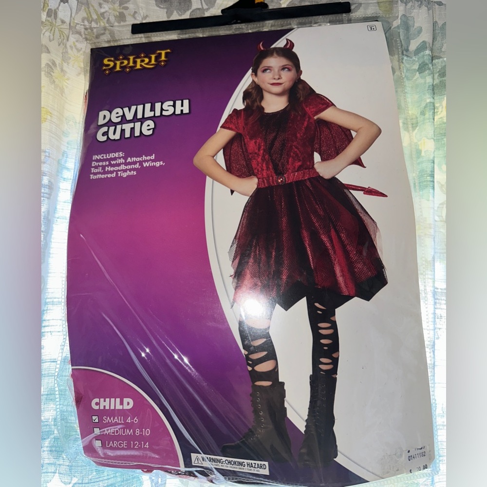 Girls (4-6) Devilish Cutie Costume